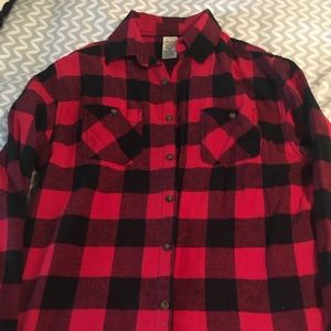 Flannel sz XXl in boys! NWOT